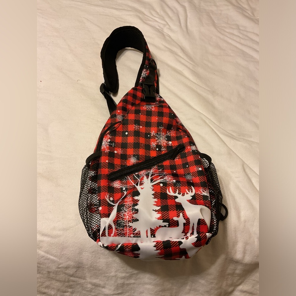 Winter themed sling bag